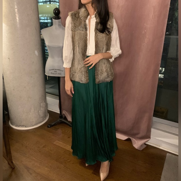 Vintage Michael Kors Real Rabbit Fur Vest - Picture 5 of 9